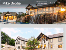 Tablet Screenshot of mikebrodie.com